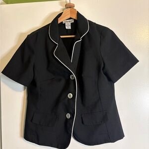 Black Short Sleeve Women's top